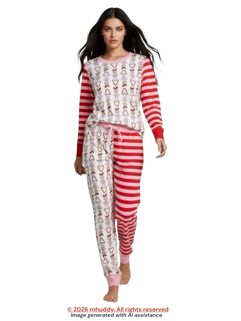 Hanna Andersson Grinch XS organic cotton Cindy Lou Who PJ set